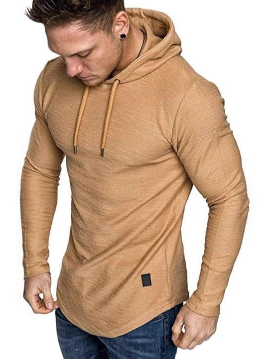 Mens Fashion Hoodies Fleece Long Sleeve Athletic Sweatshirt Pullover